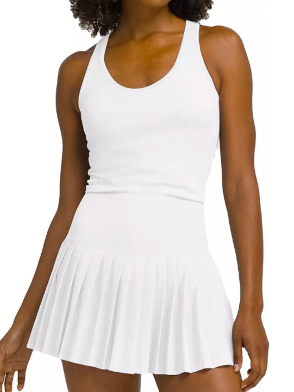 Wilson Midtown Tennis Dress pleated light blue M - Picture 10 of 11